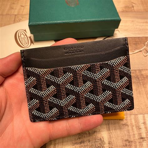 goyard card holdsr|goyard saint sulpice card holder.